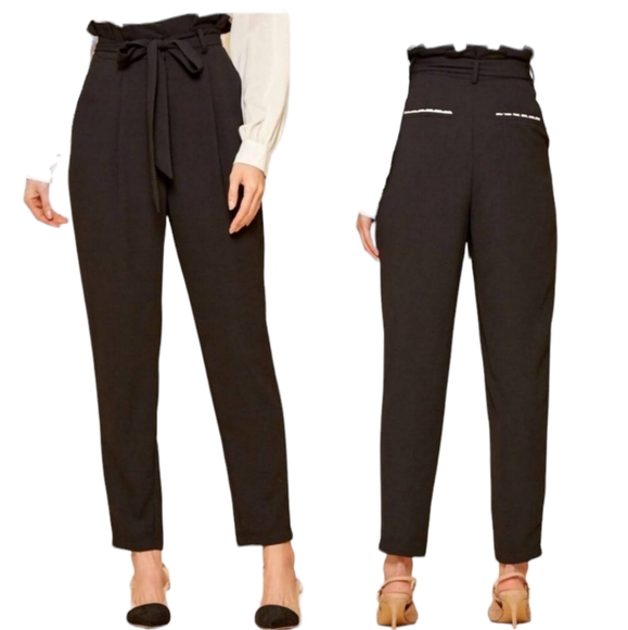 ANDREE BY UNIT Pants & Jumpsuits Andree By Unit Solid Black Paper